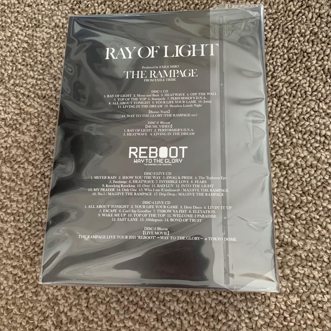 THE RAMPAG RAY OF LIGHT 初回限定版 Blu-ray