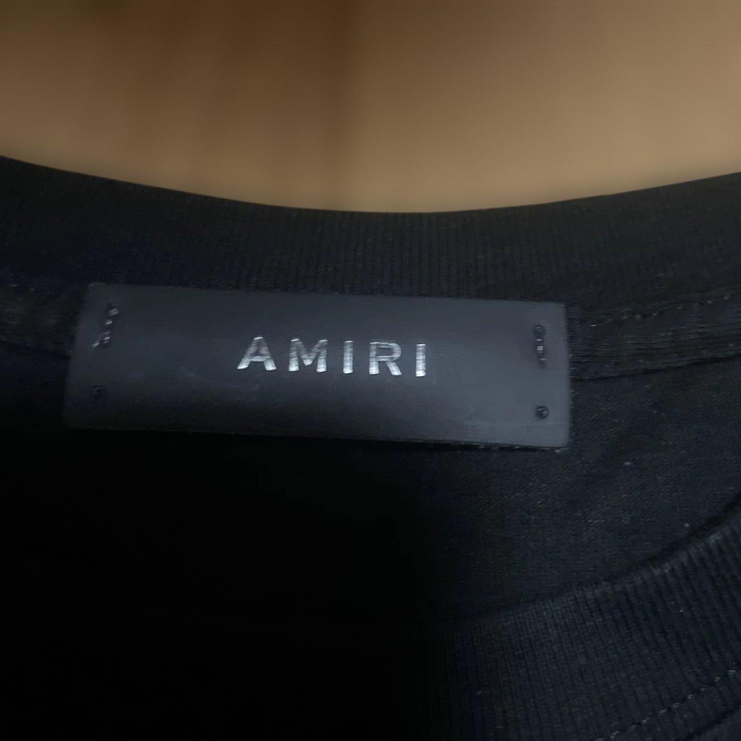 AMIRI ブラック ロングスリーブTシャツ