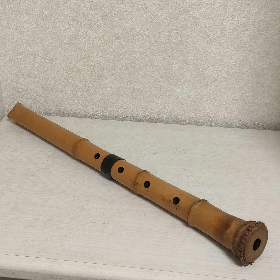 尺八 竹製 在銘 中継ぎ