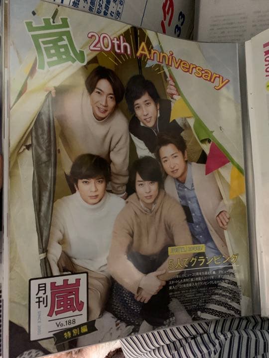 嵐　月刊テレビジョン　切り抜き　2013 - 2020