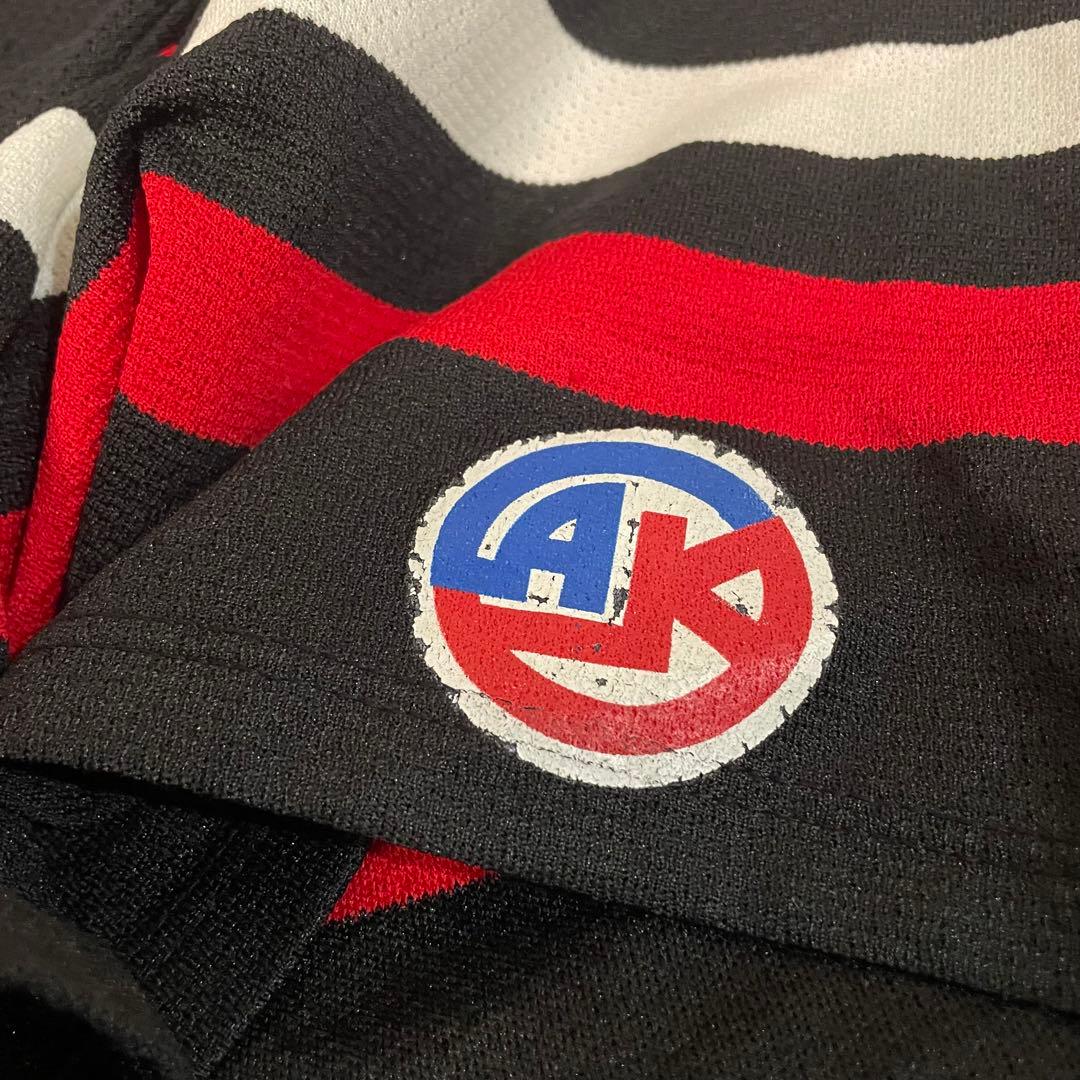 【90s古着】NHLシカゴブラックホークス　ゲームシャツ　XL 10 黒