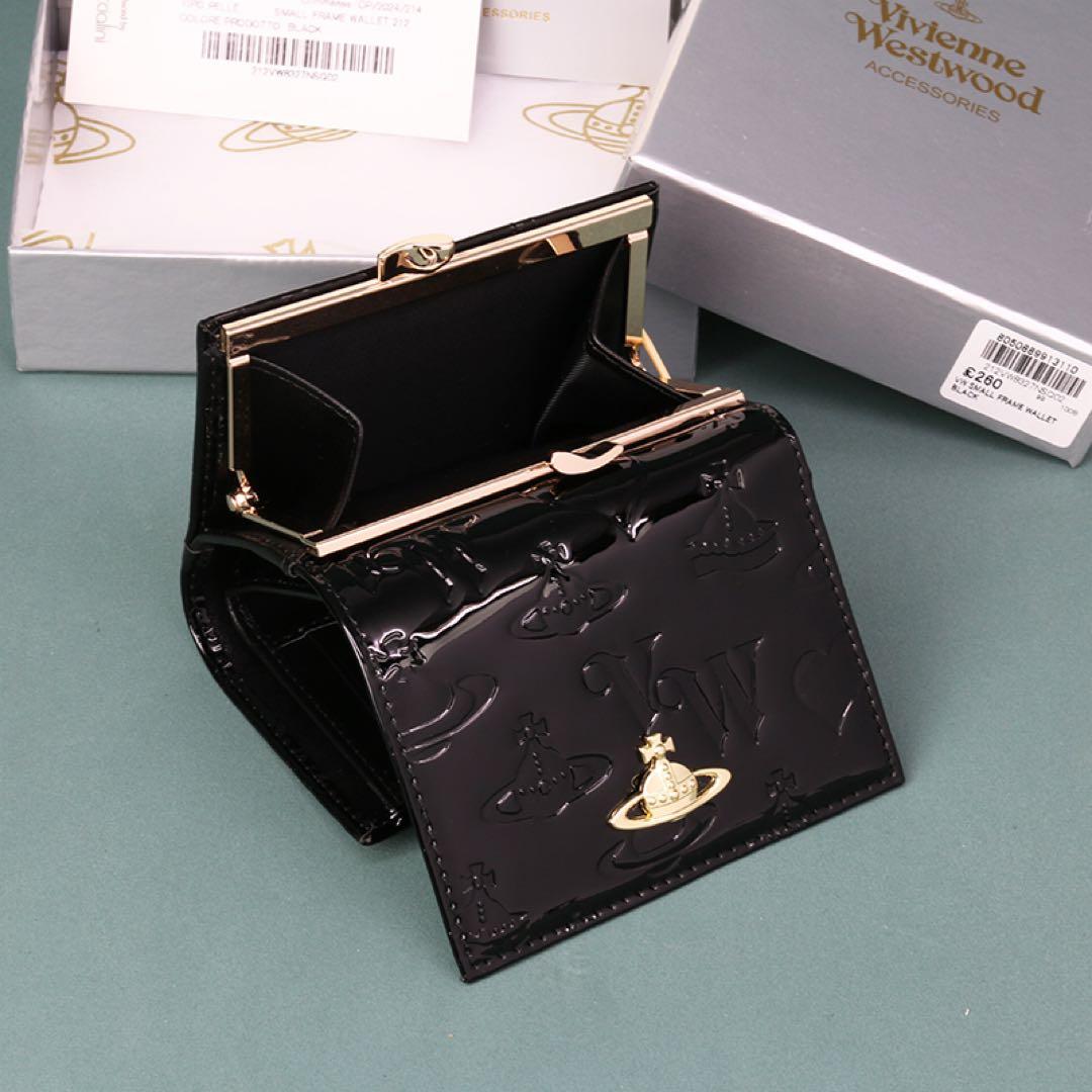 Vivienne Westwood 三つ折り財布 黑 ＃3221