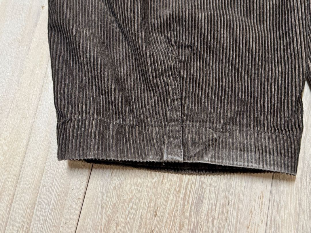 パンツ Corduroy Wide Tepered Pants