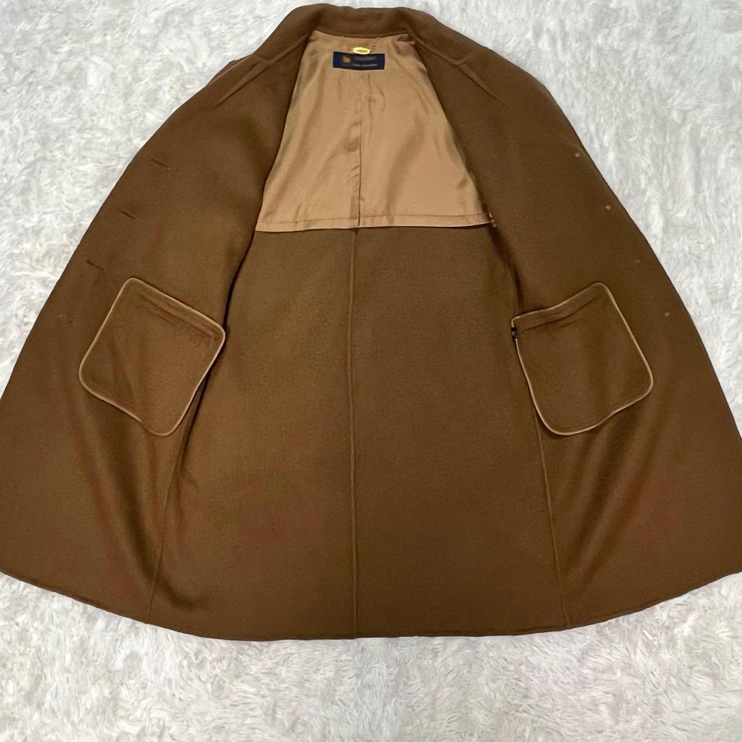 ✨美品✨COLOMBO カシミヤ100% ロングコートブラウン イタリア製