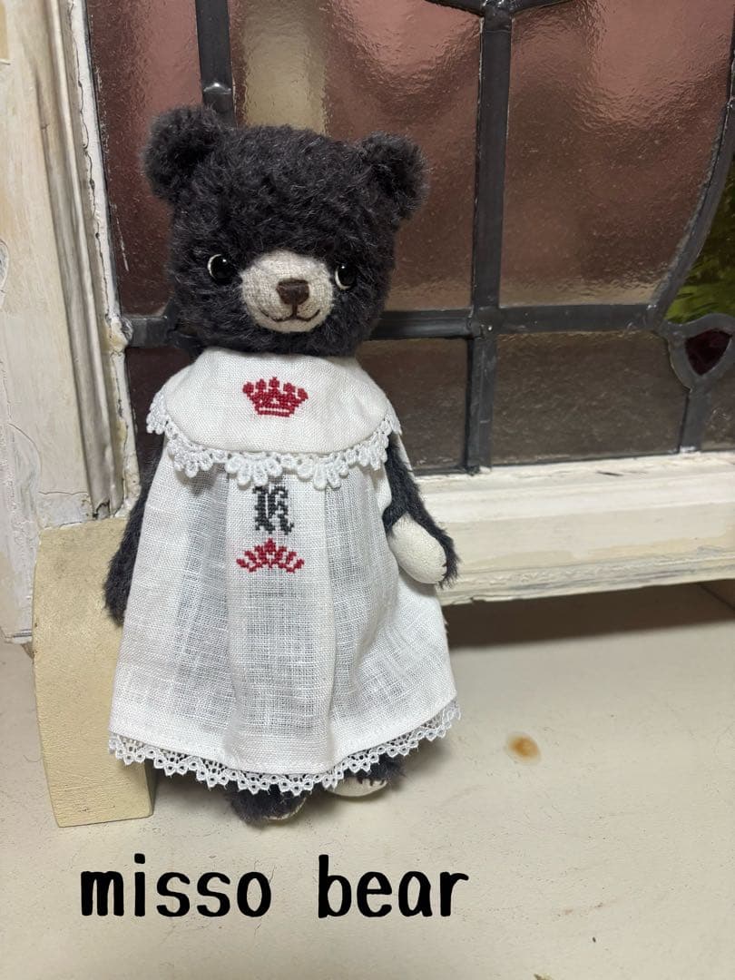 misso bear 黒いクマのぬいぐるみ