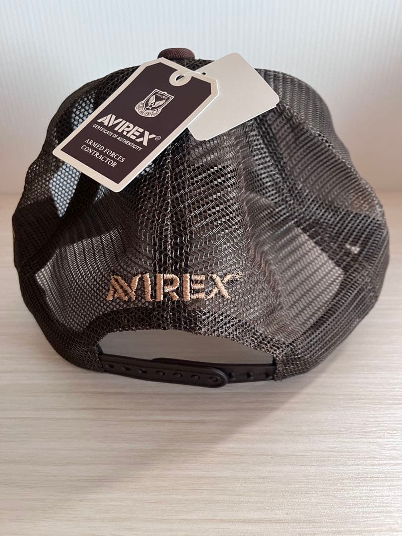 新品未使用AVIREX アビレックス キャップ ブラウン XL