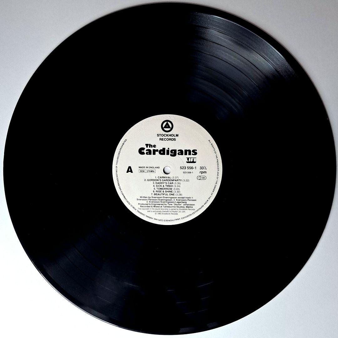 オリジナル　The Cardigans　Life　レコード　LP　カーディガンズ