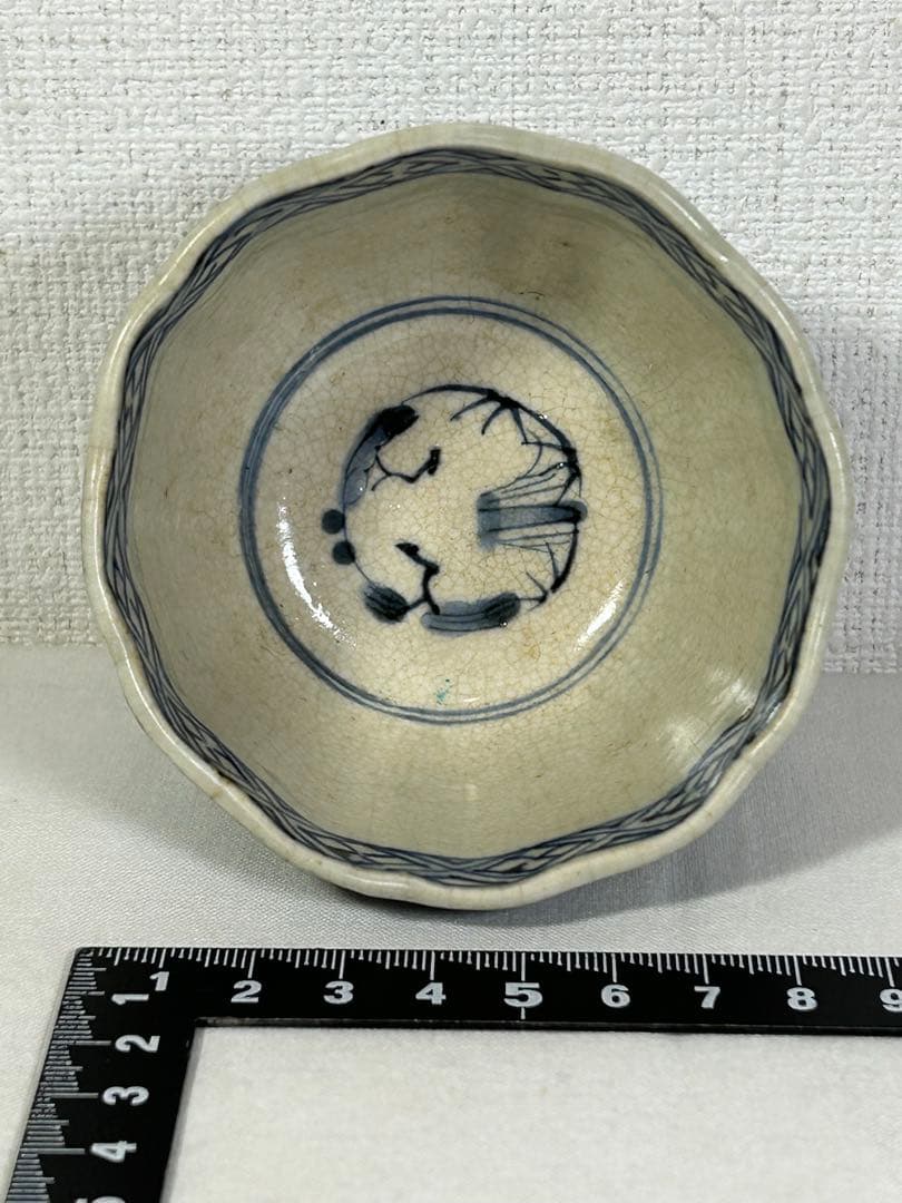 古伊万里染付蕎麦猪口 まとめて5個