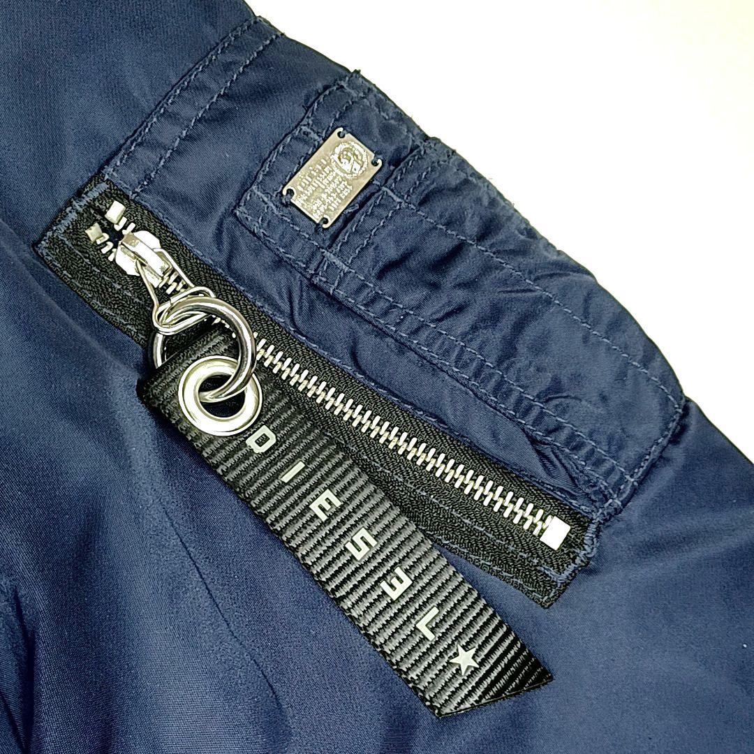 DIESEL ディーゼル　ブレイブマン　ナイロン×デニム　ボンバージャケット