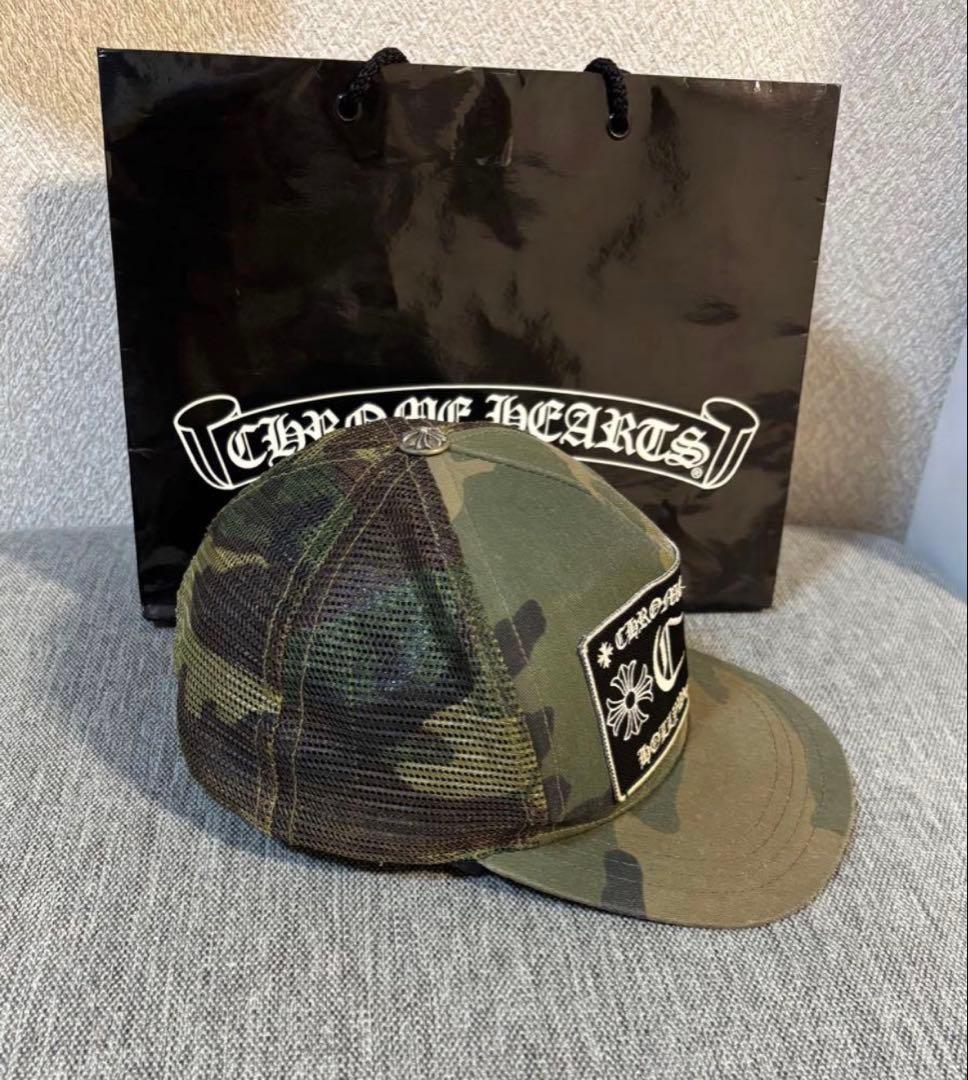 CHROME HEARTS カモフラージュキャップ　確実正規品