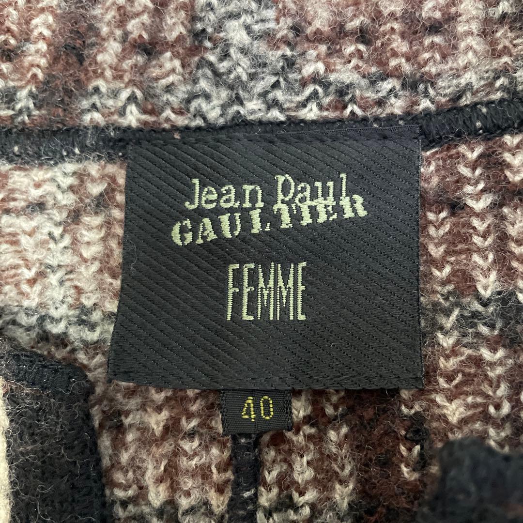 JanPaul GAULTTER.FEMME/ミニ丈ジャケット、毛100%、40