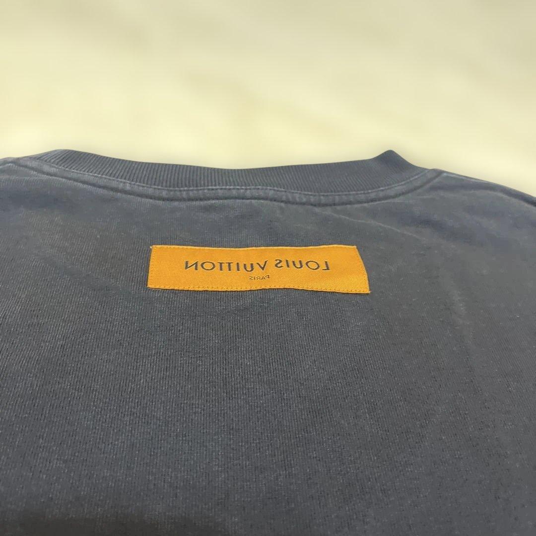 極美品23SSルイヴィトン M ステープルズエディションインサイドアウトTシャツ