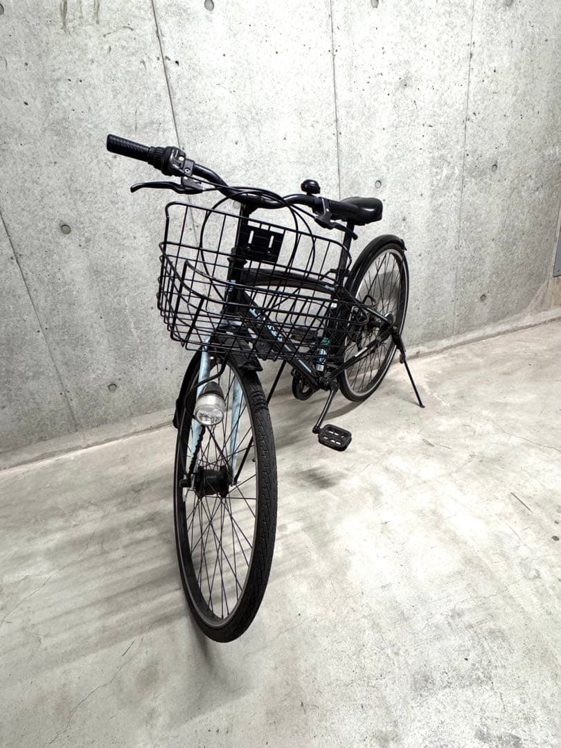 【非対面・直接渡し】子ども 自転車 26インチ かご付き 変速 6段ギア