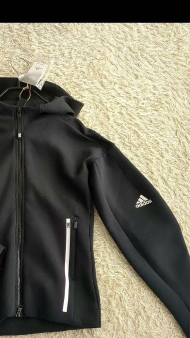 adidas ブラック ジャケット GT9759 M