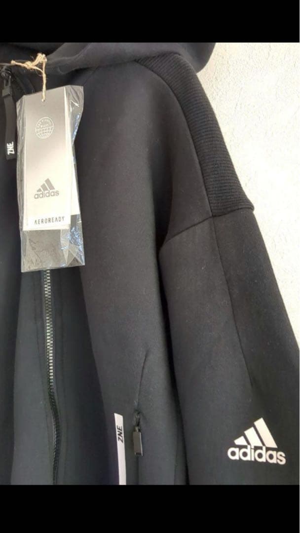 adidas ブラック ジャケット GT9759 M