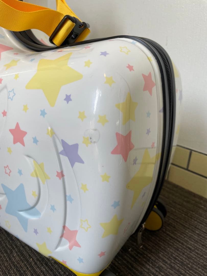 【極美品】 NORICCO ノリッコ 乗れるキッズキャリー 星柄