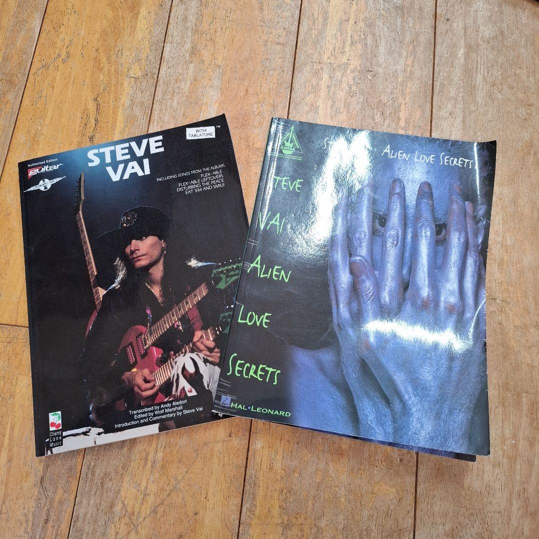 STEVE VAI バンドスコア　TAB 洋書　海外出版　レア　１０冊