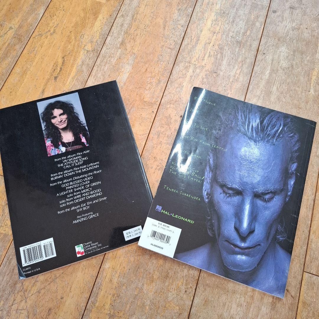 STEVE VAI バンドスコア　TAB 洋書　海外出版　レア　１０冊