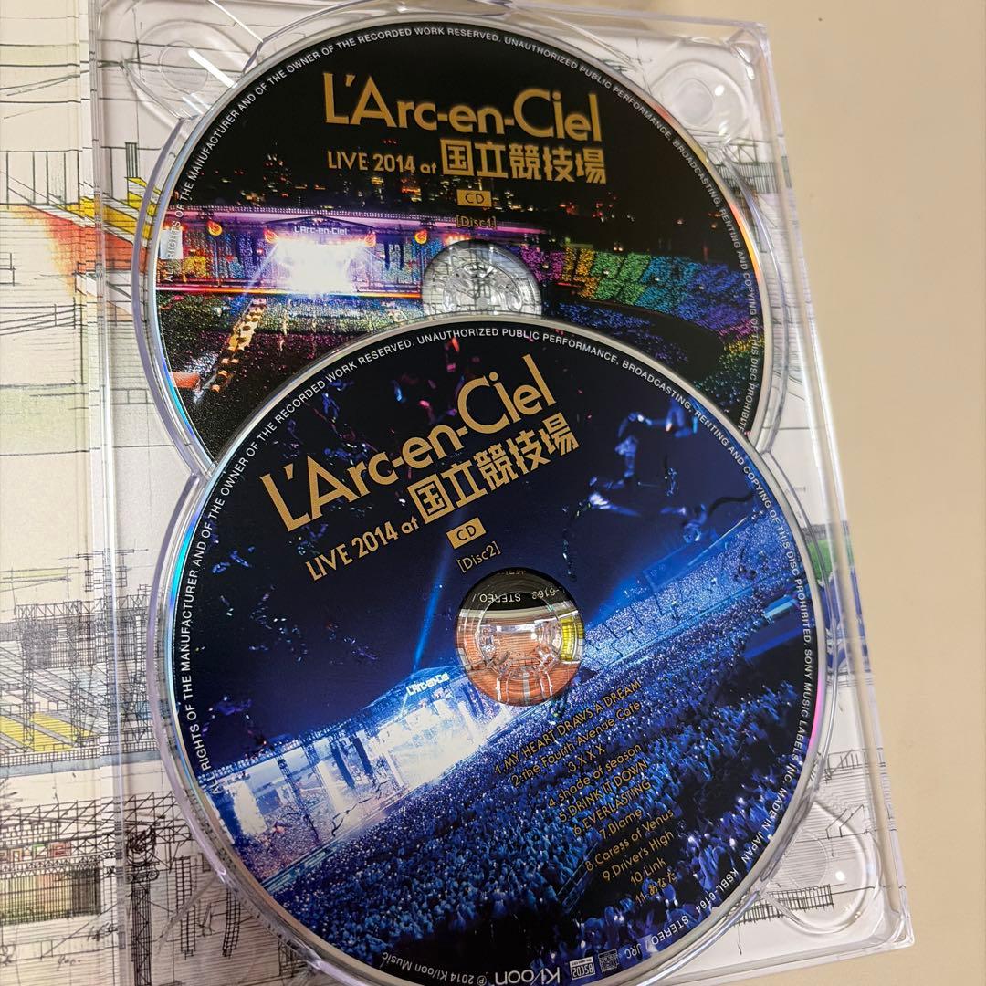 L'Arc〜en〜Ciel live 2014 国立競技場 完全生産限定盤