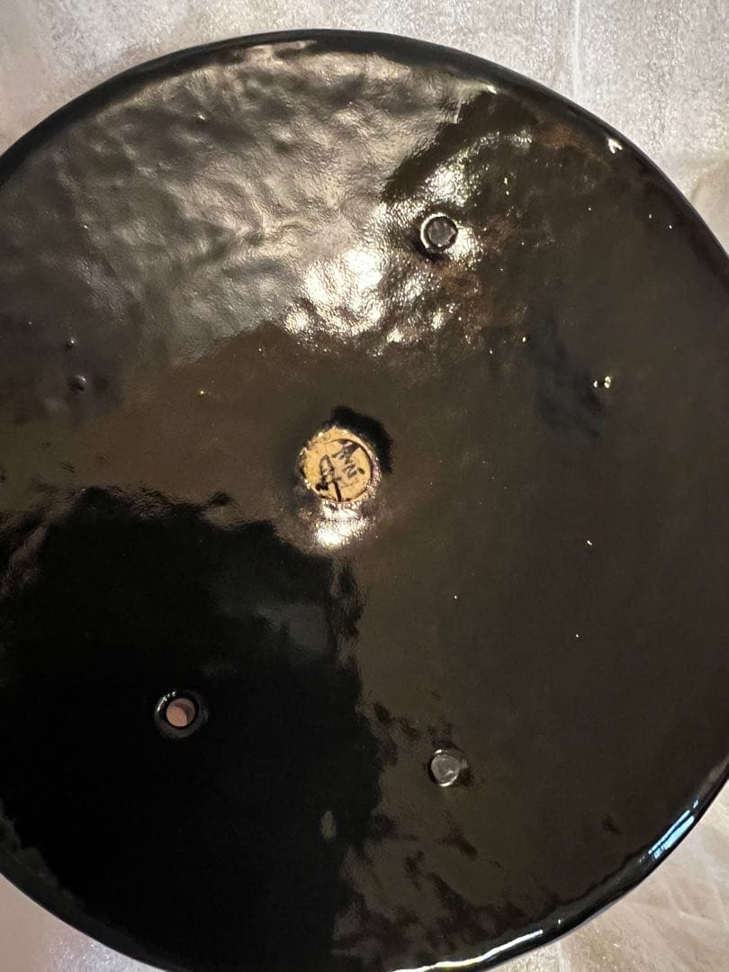 【未使用】雲井窯 信楽焼 黒楽 御飯窯 3合炊き 土鍋 高級炊飯鍋 元箱付