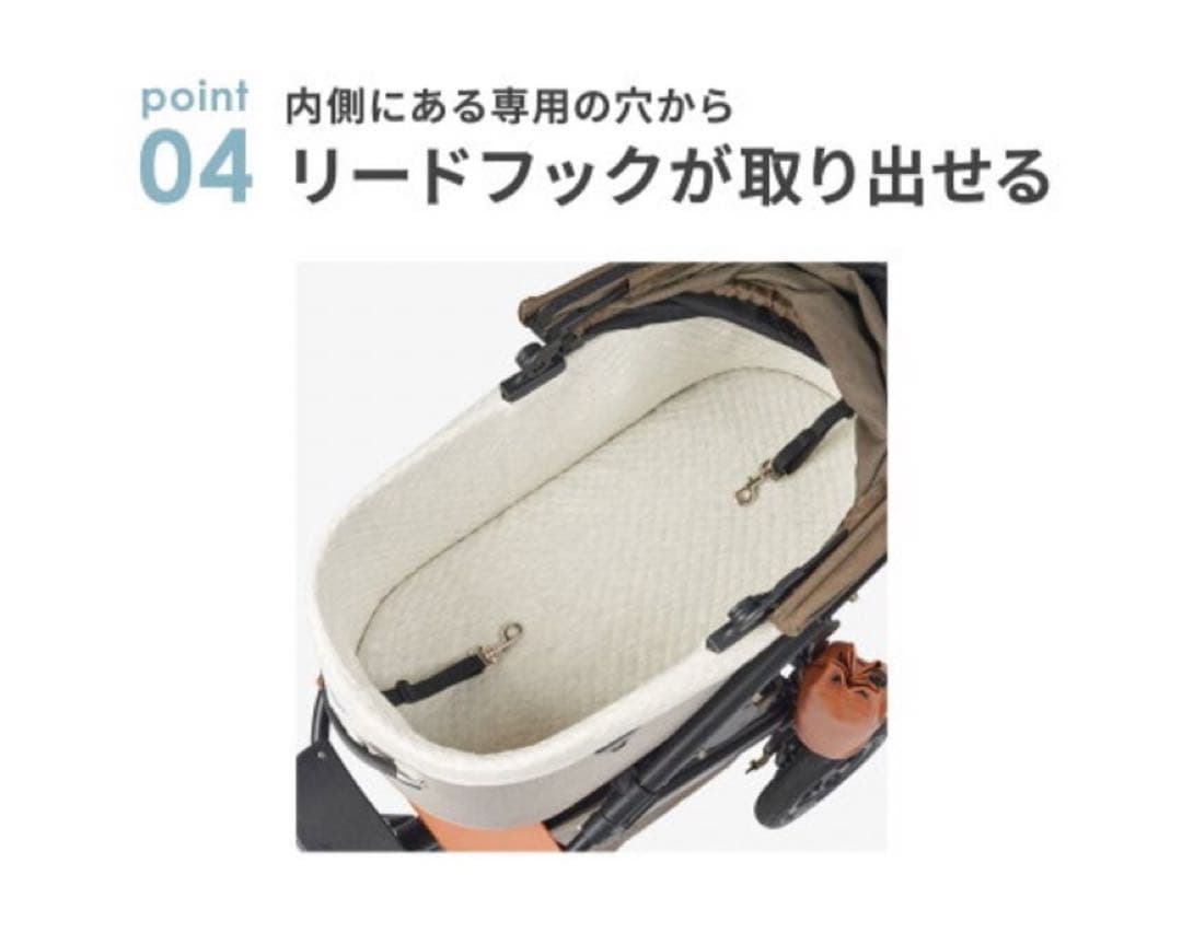 エアバギー　レギュラーサイズ　コットカバー　グレー