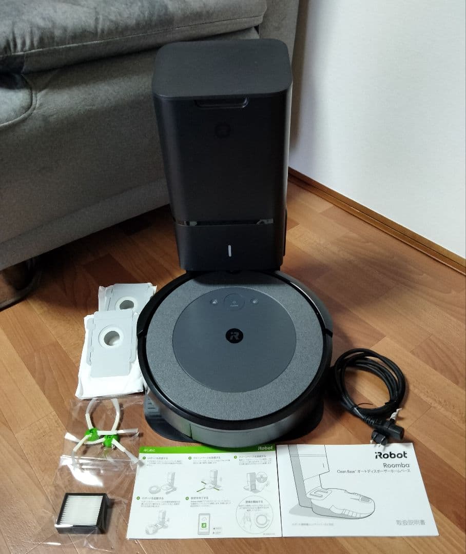 ルンバiRobotルンバi3+合計使用時間55時間未満　美品ロボット掃除機
