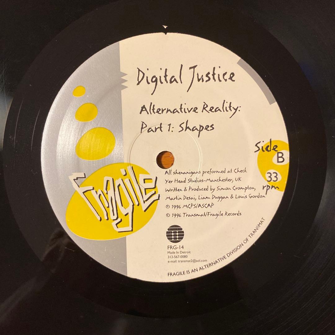 【デトロイトテクノ】Digital Justice　激レア盤