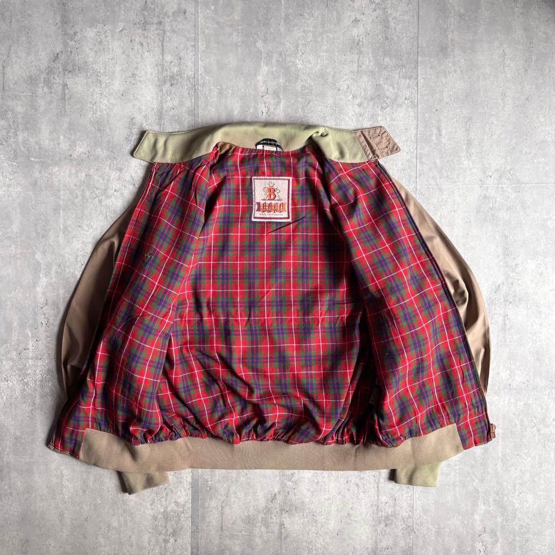 【80s BARACUTA】G9 ハリントンジャケット　UK製　vintage