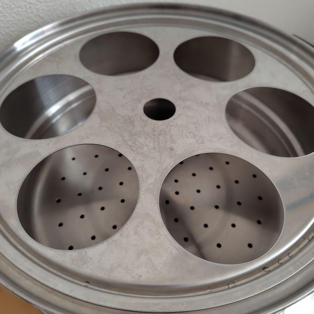 アムウェイ・ステンレス鍋　ドーム　蒸し器　フライパン　スティーマー