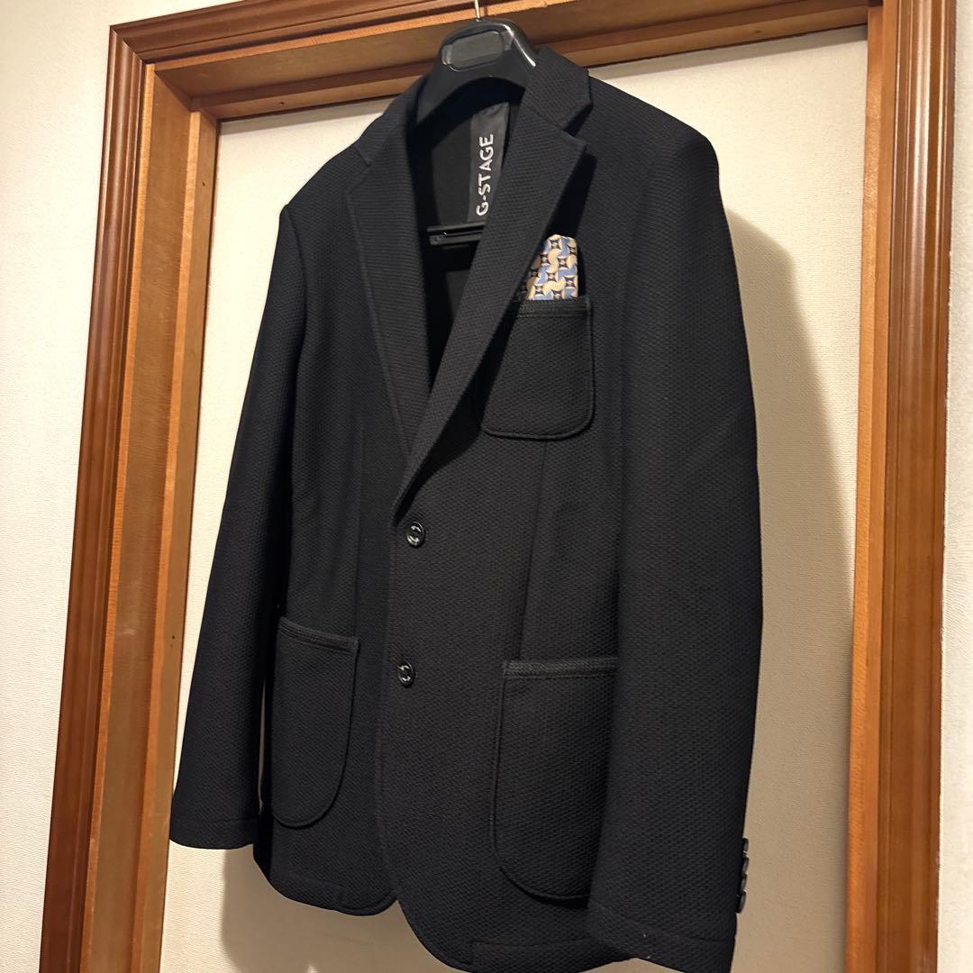 [✨極美品✨]G-STAGE テーラードジャケットブラック44(M)サイズ