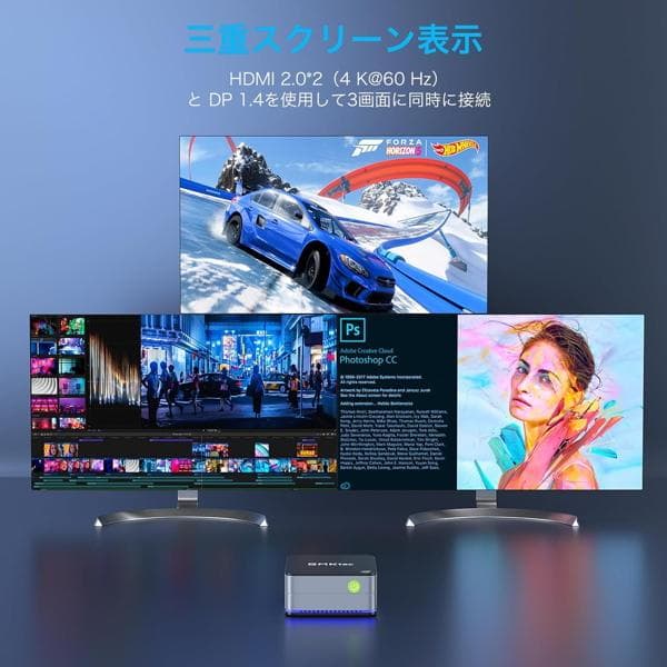 GMKtecミニpc N150 Windows 11 Pro 12GB+512G