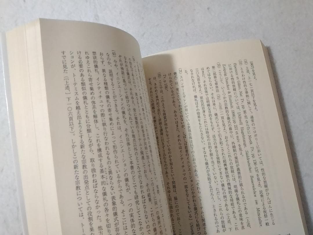 宗教生活の基本形態 下巻のみ オーストラリアにおけるトーテム体系 ちくま学芸文庫