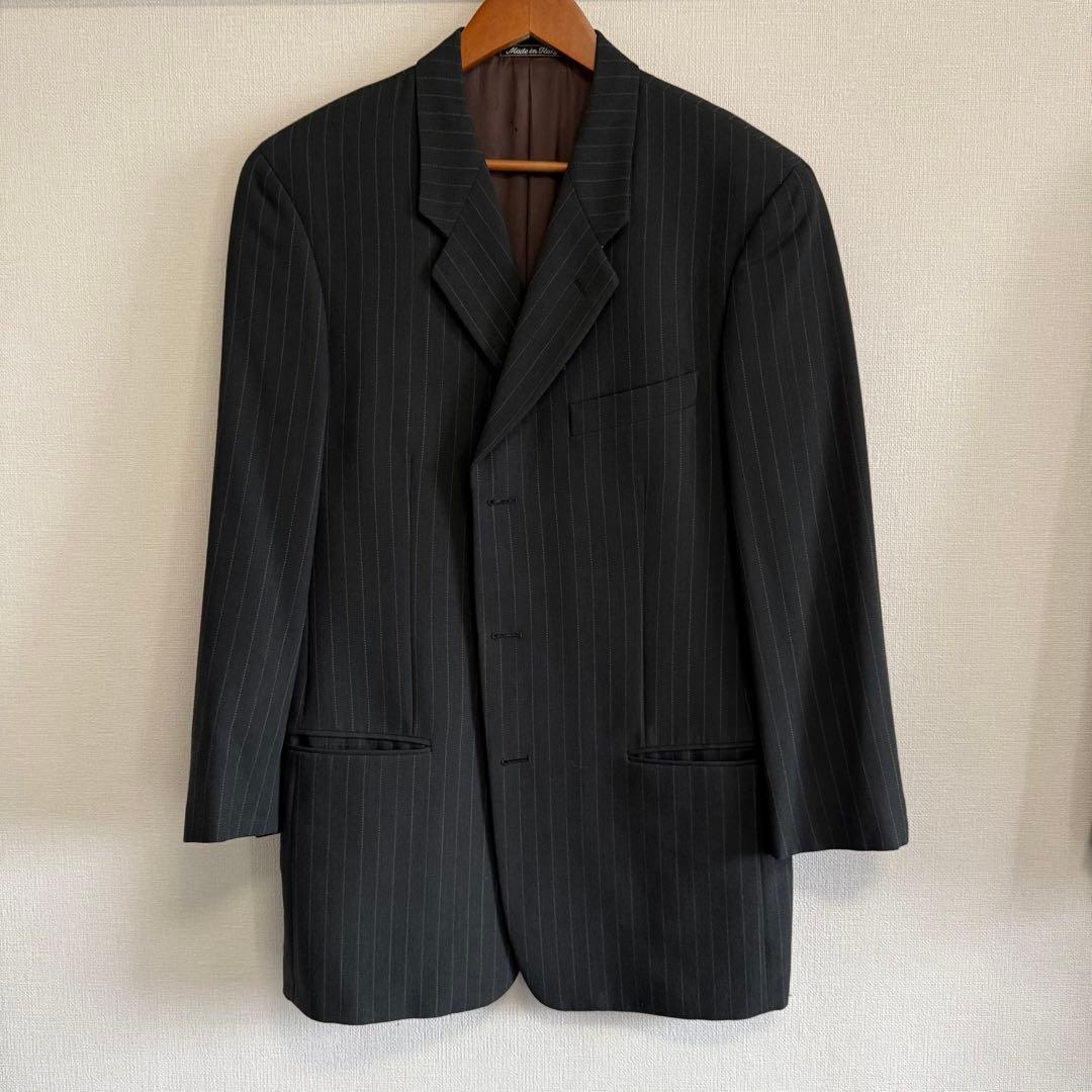 Giorgio Armani 90sストライプ テーラードジャケット