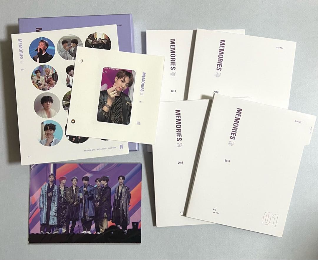 BTS MEMORIES 2018 Blu-ray トレカ ジョングク