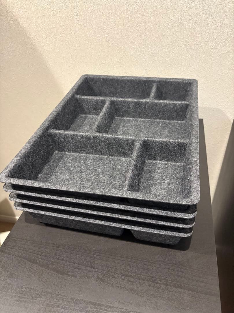 【美品】IKEA ALEX ブラックブラウン&ラッギサル4つセット
