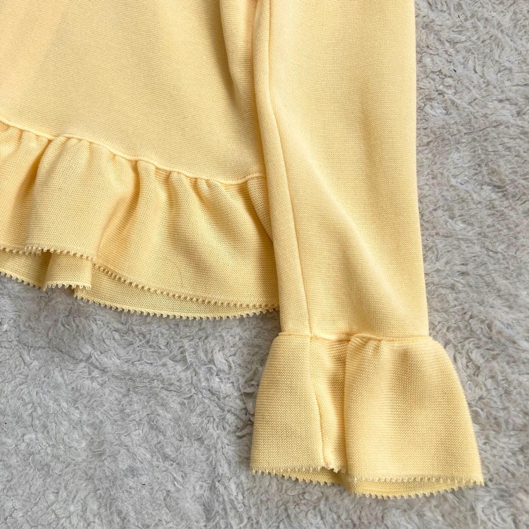 極美品・近年✨M'S GRACY フリルアップカーディガン　ダブルジップ　春