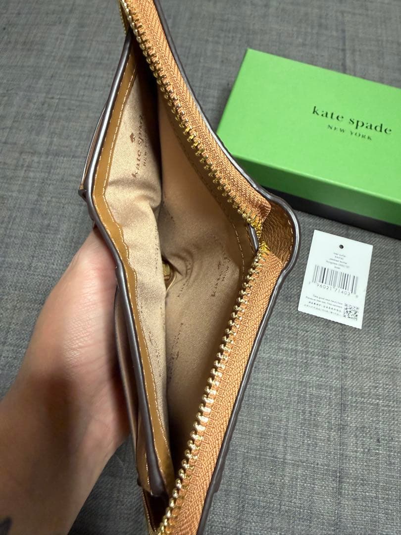 kate spade ケイトスペード ノットミディアム ウォレット 二つ折り財布