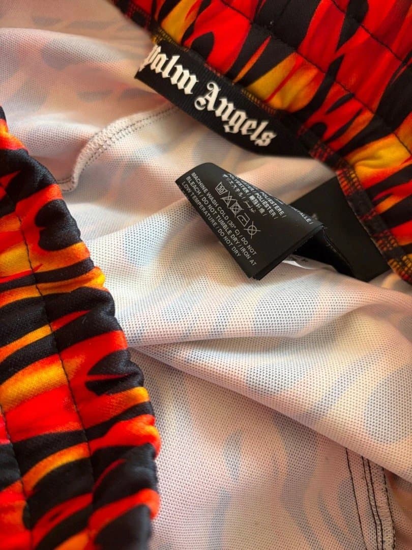 Palm Angels 炎パターン トラックパンツ　美品