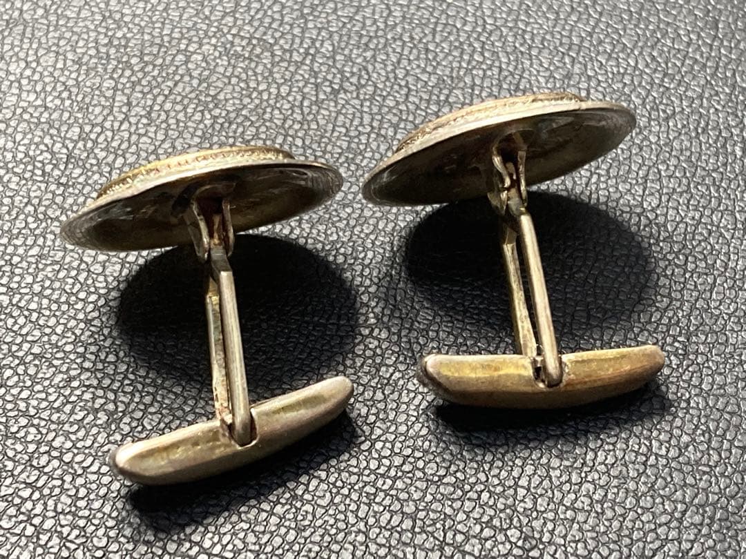 ヴィンテージ メキシコ製　カフス　刻印　925 14K