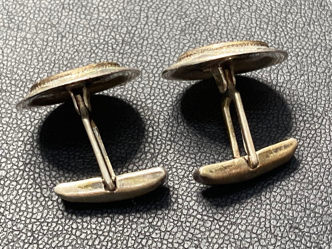 ヴィンテージ メキシコ製　カフス　刻印　925 14K