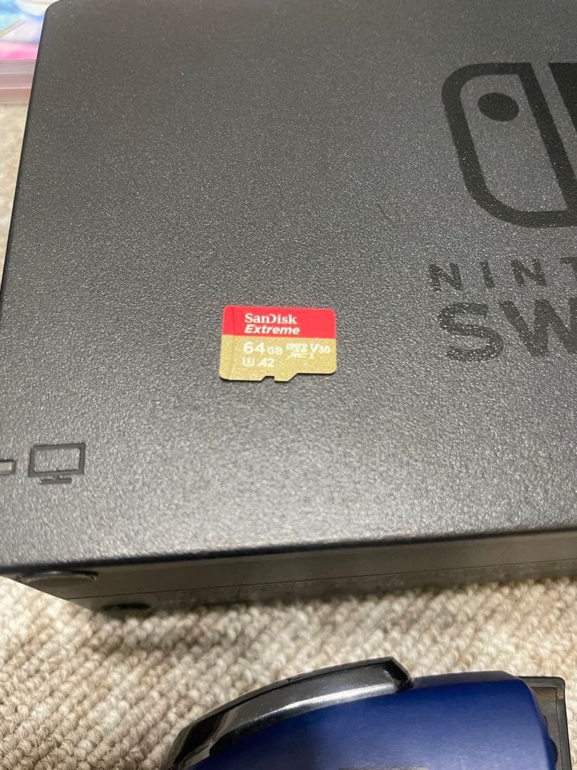 Switch 本体 SDカード64GB付き　HDMIなし　箱無し