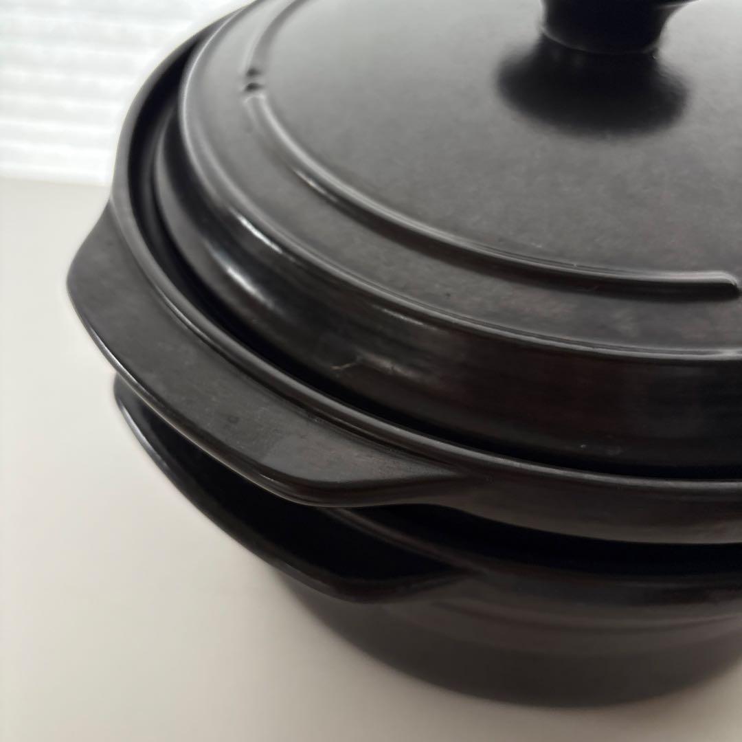 Cera Pot チャコールブラック網付き