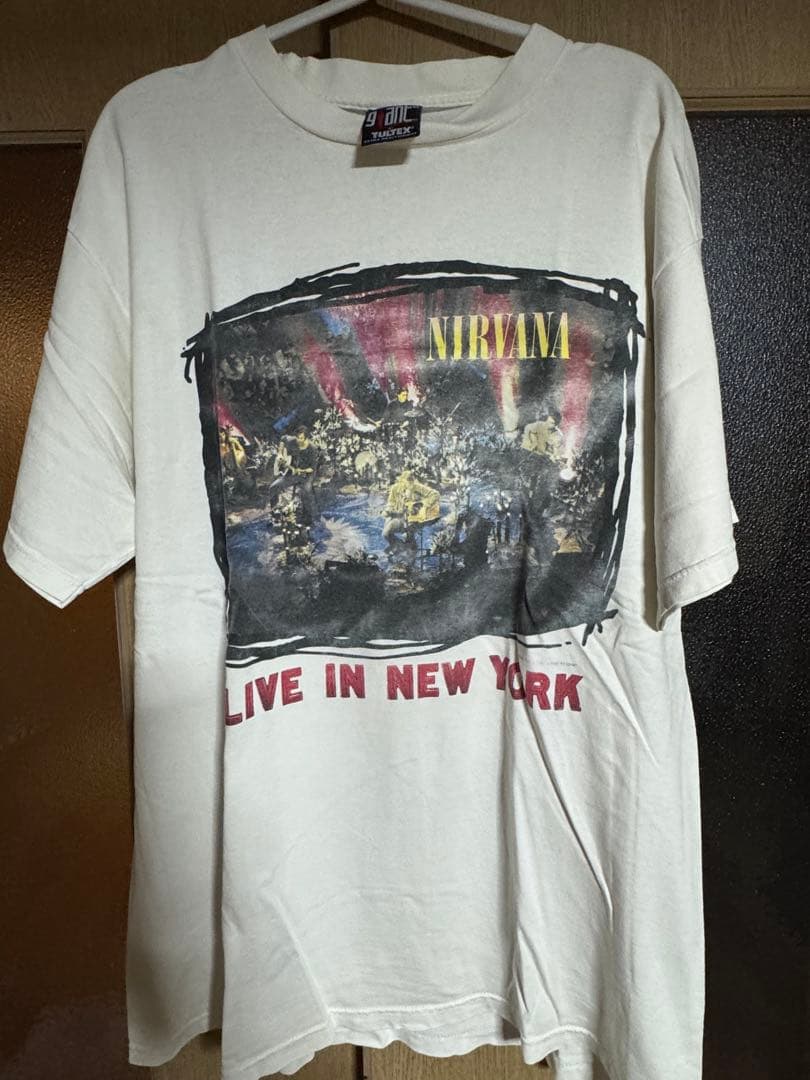 の*〜様 Nirvana ヴィンテージ Tシャツ live in new yor
