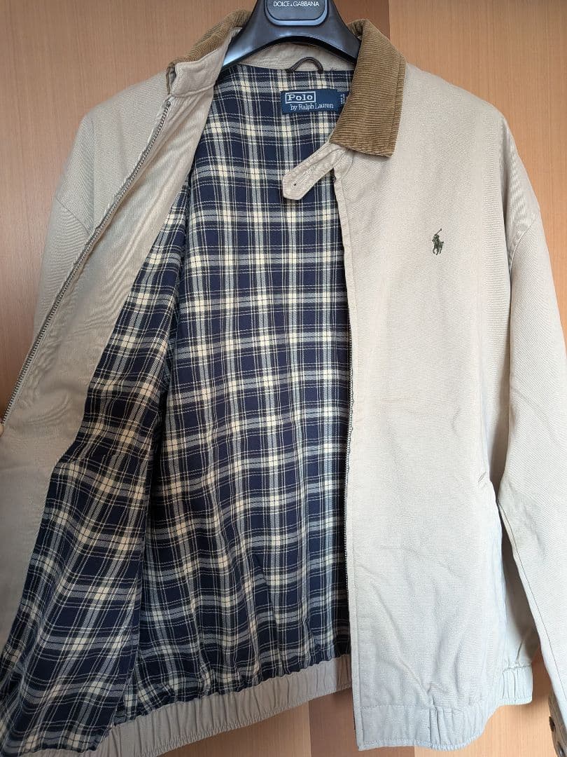 90s Polo Ralph Lauren ベージュ スイングトップ　 L