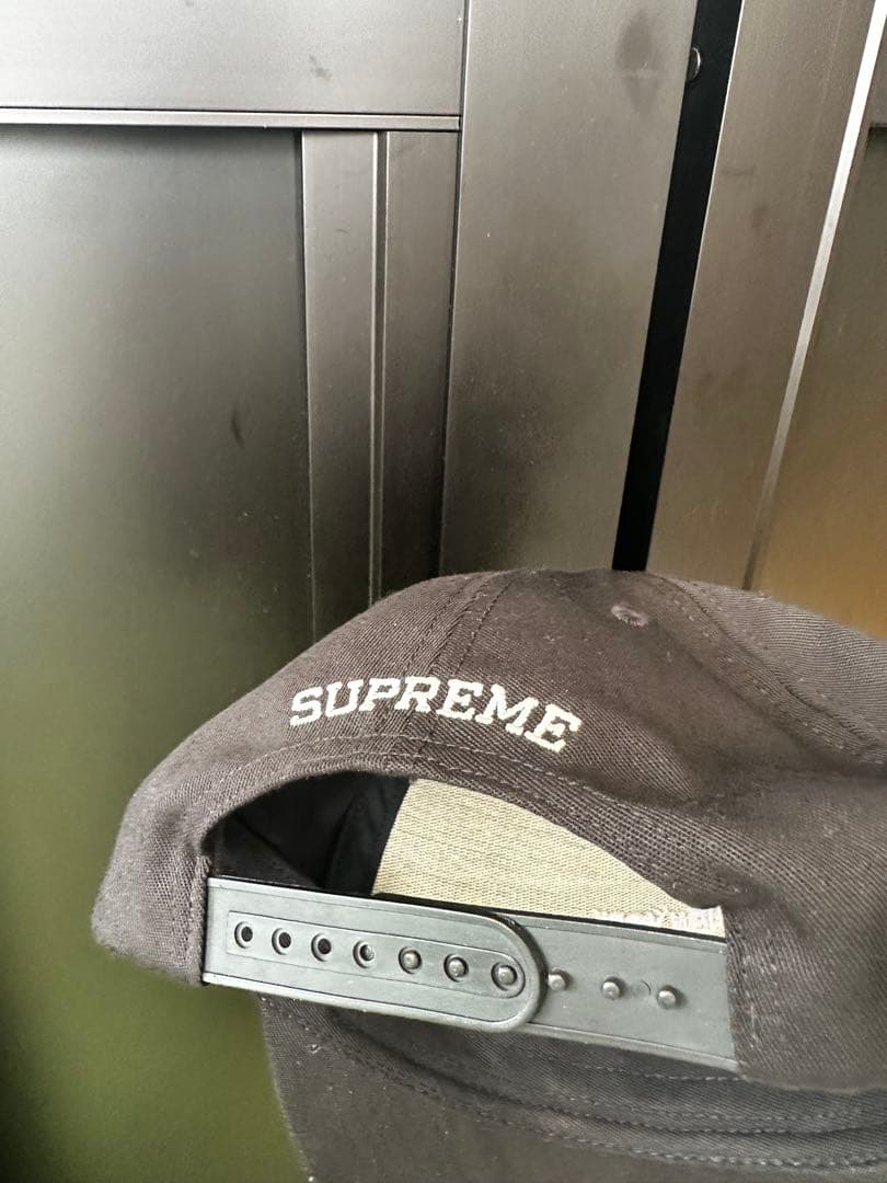 Supreme NEW YORK キャップ ブラック