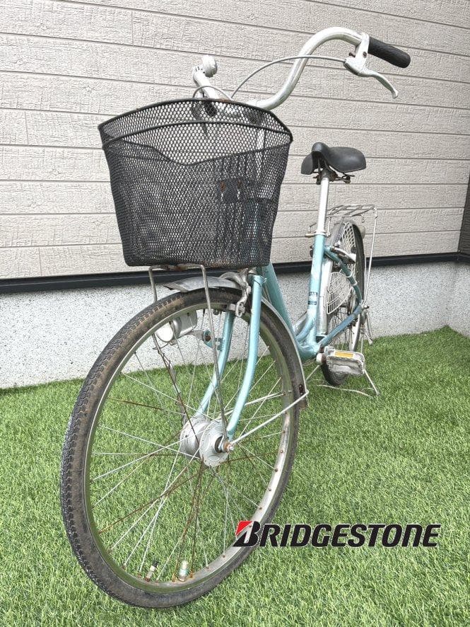 ブリヂストン　自転車　シティサイクル　ママチャリ　軽快車　千葉市若葉区引取り限定