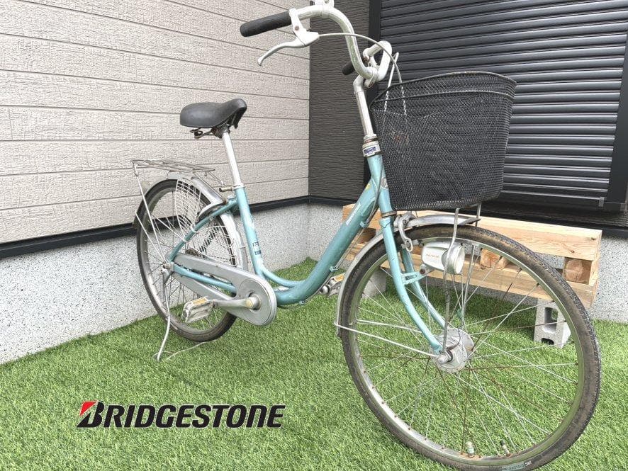 ブリヂストン　自転車　シティサイクル　ママチャリ　軽快車　千葉市若葉区引取り限定