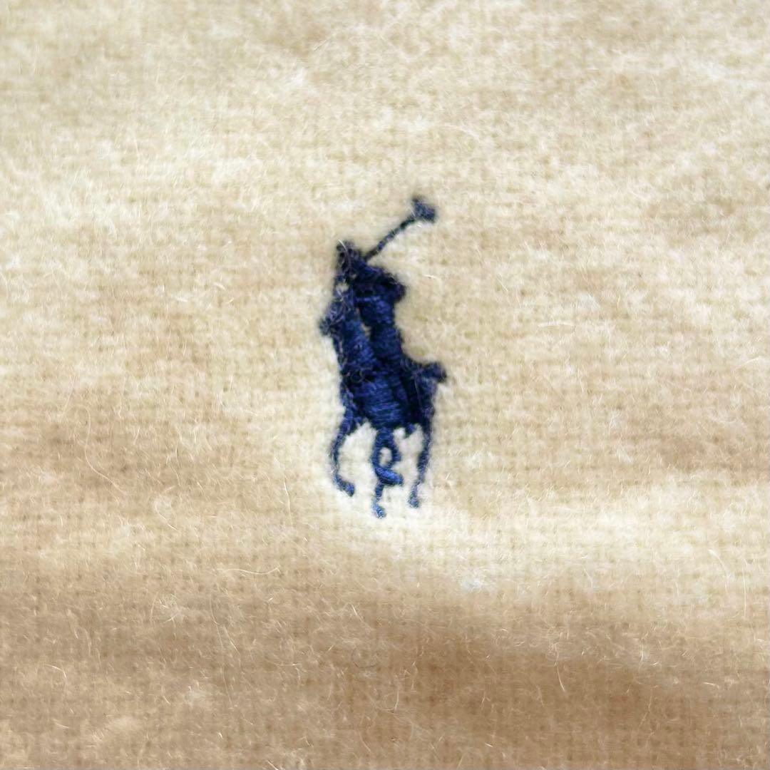 Polo Ralph Lauren ラルフローレン カシミヤマフラー 白