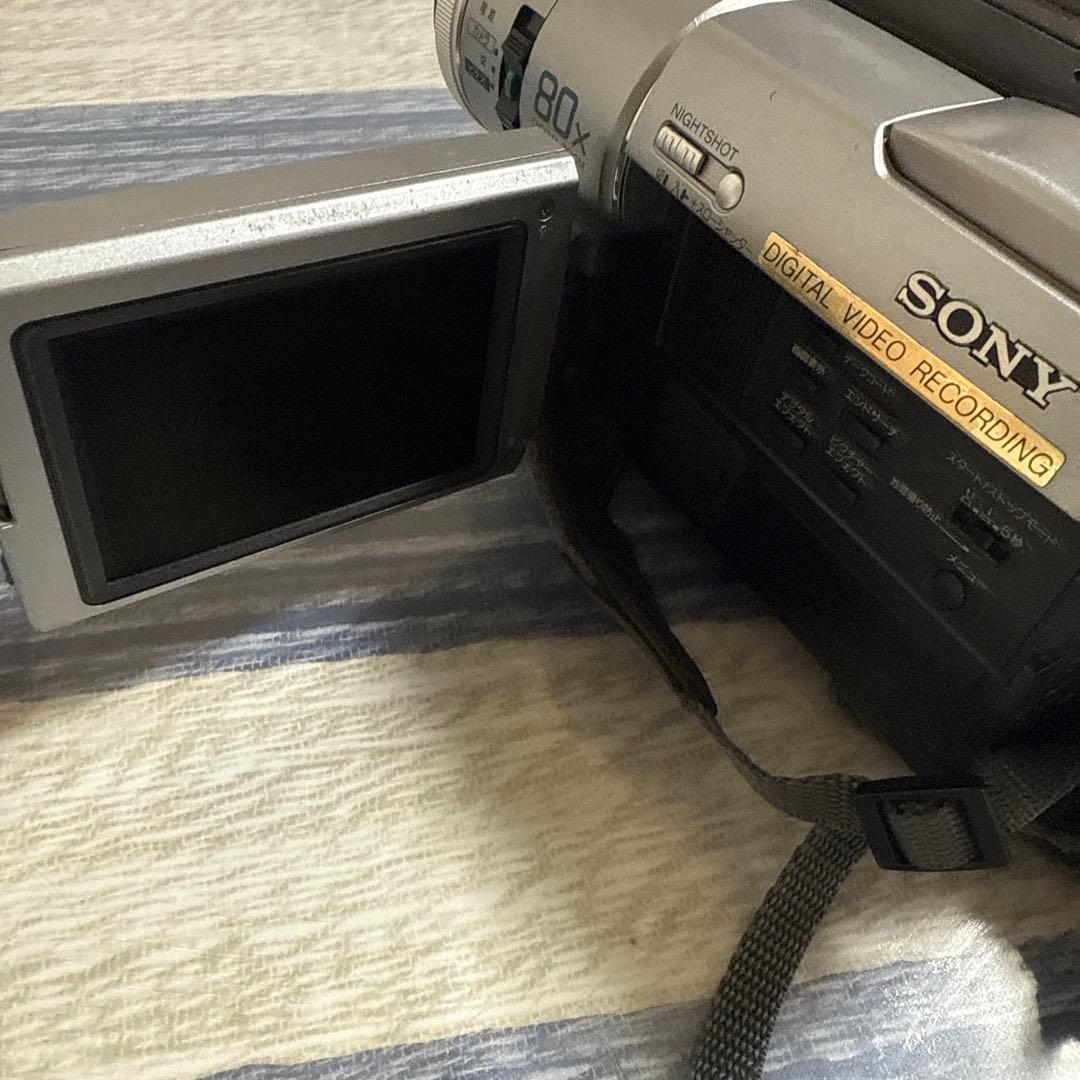 8mmテープのダビングに！ SONY ビデオカメラ DCR-TRV310