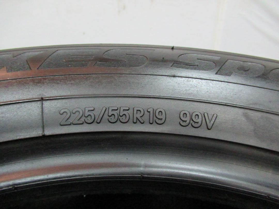 《353》 225/55R19 タイヤ 2本セット